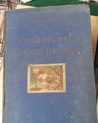 dizionario greco italiano 