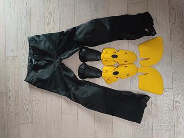 Pantalone moto cross Airshield + ginocchiere