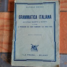 grammatica italiana vintage