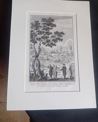 STAMPE ANTICHE (NAVIGAZIONE  FIUME  NAVIGLIO 1803)