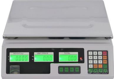 Bilancia Digitale 30 kg con Batteria Ricaricabile