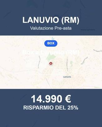 Immobile in asta di 40 m² a Lanuvio
