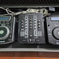 cdj Numark  e mixer