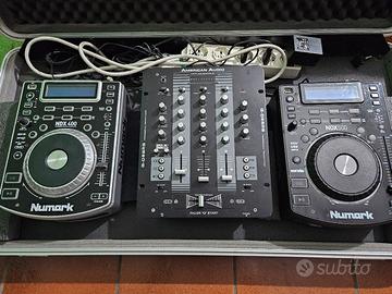 cdj Numark  e mixer