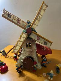 Mulino vintage anni ‘80 Puffi