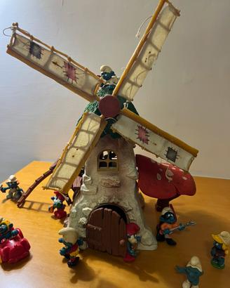 Mulino vintage anni ‘80 Puffi
