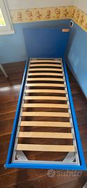 Letto singolo legno ecologico 