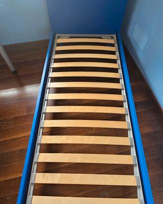 Letto singolo legno ecologico 
