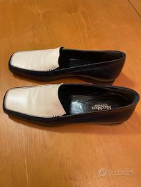 Scarpe MaxMara bicolor 39  nero bianco
