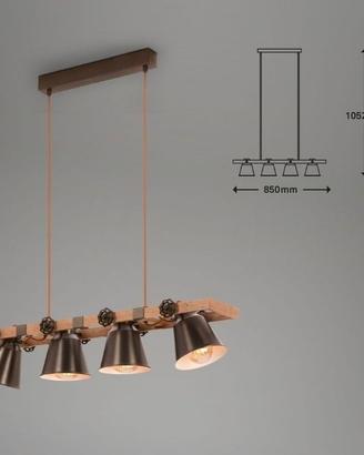 Lampada a sospensione Briloner nuova