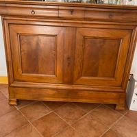 Credenza Antica Noce Meta' 800