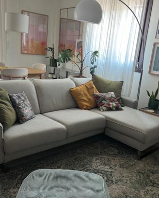 Divano SAMOA 3 posti + Chaise Longue sfoderabile