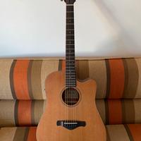 Chitarra acustica Ibanez AW65ece-lg perfetta
