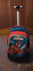 Zaino scuola Marvel trolley Spiderman