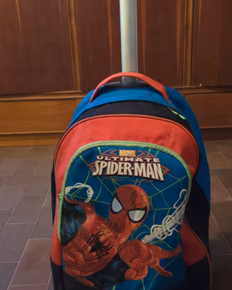 Zaino scuola Marvel trolley Spiderman
