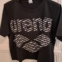 T-shirt donna cropped