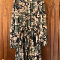 Vestito VICOLO con fantasia mimetica