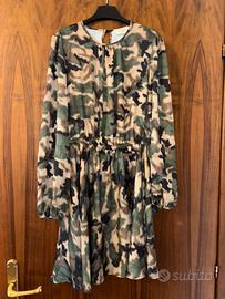 Vestito VICOLO con fantasia mimetica