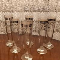 Bicchieri Robert Design (6 pezzi) decorati in arge