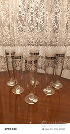 Bicchieri Robert Design (6 pezzi) decorati in arge