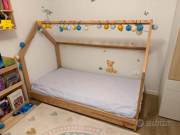 Letto a capanna per bambini