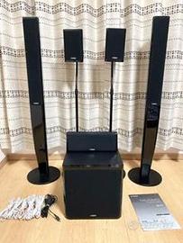 Yamaha home theather,  diffusori a 5.1 nero