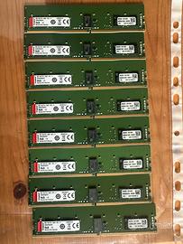 RAM kingston 64GB (8×8GB) DDR4 ECC RDIMM 2400