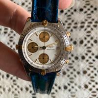 Breitling cronomat acciaio e oro