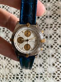Breitling cronomat acciaio e oro