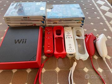 Nintendo Wii Mini completa + giochi ed accessori