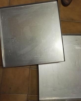 Sottovasi acciaio inox