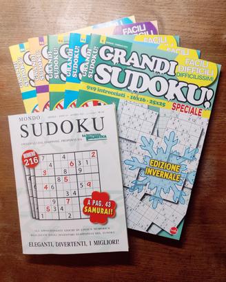 Lotto 6 riviste  Sudoku - Grandi Sudoku 
