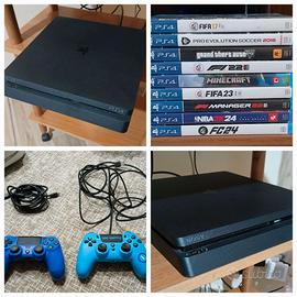 Ps4+9 giochi+2 controller