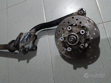 Forcella piaggio vespa et2 et4 con disco 