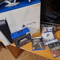ps5 con giochi 