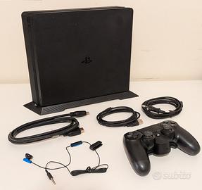 PS4 Slim con back button attachment e supporto