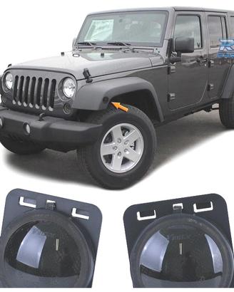 FRECCIE LATERALI JEEP WRANGLER JK 07-17 LED NERO