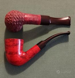 Due pipe in radica + scatola toscano