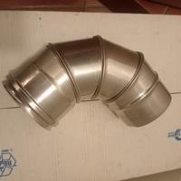 curve acciaio inox snodate diametro 120