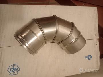 curve acciaio inox snodate diametro 120
