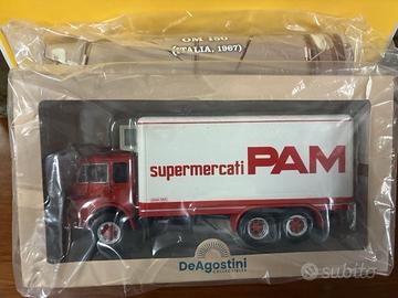 Camion D'Epoca OM 150 PAM supermercati 1-43