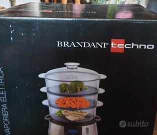 Vaporiera elettrica Brandani  digitale Techno  dig