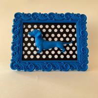 Cornice Pop Art 3D - Bassotto