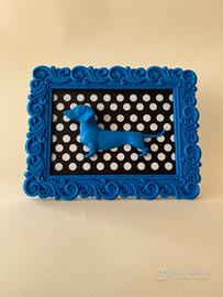 Cornice Pop Art 3D - Bassotto