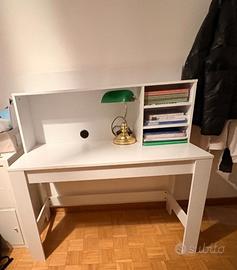 scrivania bianca 