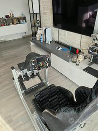 Simulatore Thrustmaster T-GT II + SF1000 + T-LCM