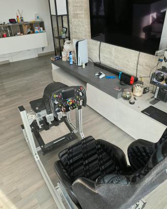 Simulatore Thrustmaster T-GT II + SF1000 + T-LCM