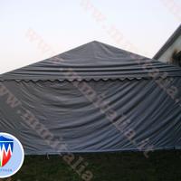 Tendostrutture Tendone 6 x 12 x 3,6  pvc ignif.550