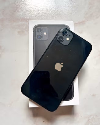 iPhone 11 Nero 128 GB con scatola originale