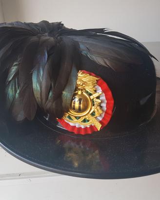 Cappello da Bersagliere ORIGINALE con Piume